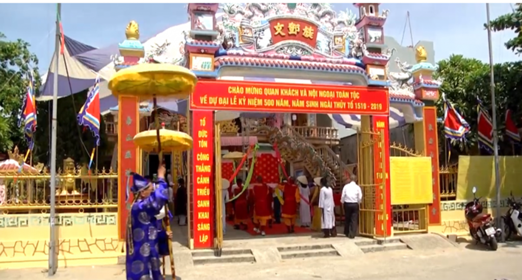 Lễ kỷ niệm 500 năm ngày sinh Thuỷ Tổ Đặng Văn Cẩn
